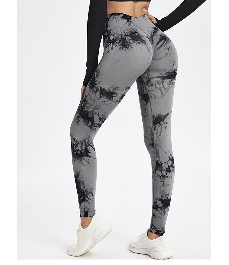 High Waist Peach Leggings